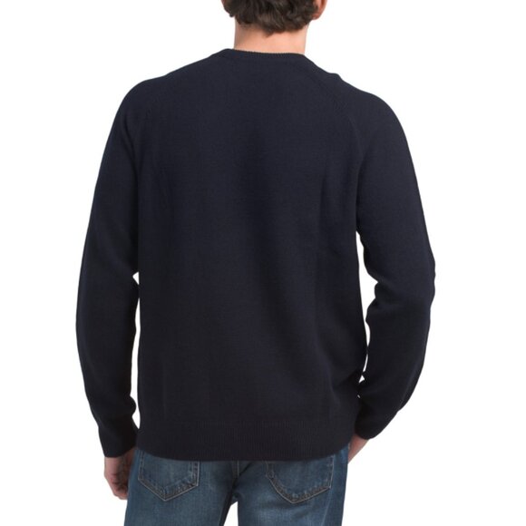 M MAGASCHONI Oatmeal Heather Lambswool Sweater - Picture 2 of 2